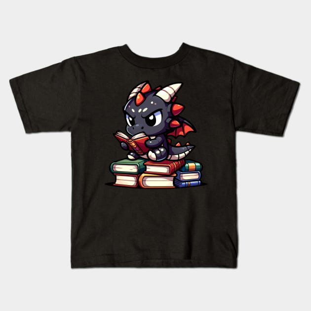 Dragon Nerd! Kids T-Shirt by Kachow ZA